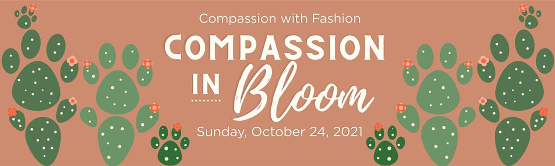 Compassion in Bloom promotion banner